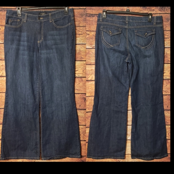 nine west blue jeans